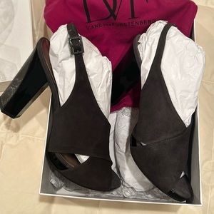 DVF Open Toe Shoes - New with Tags and original packaging